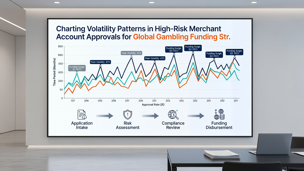 Global map highlighting regional volatility in merchant account approvals for gambling funding streams during 2026